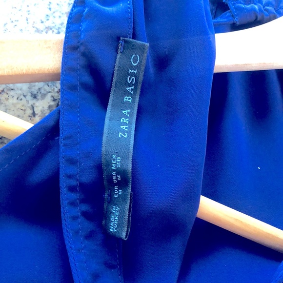 Zara cobalt blue dress - Picture 7 of 8